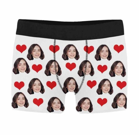 men's Valentines Boxers