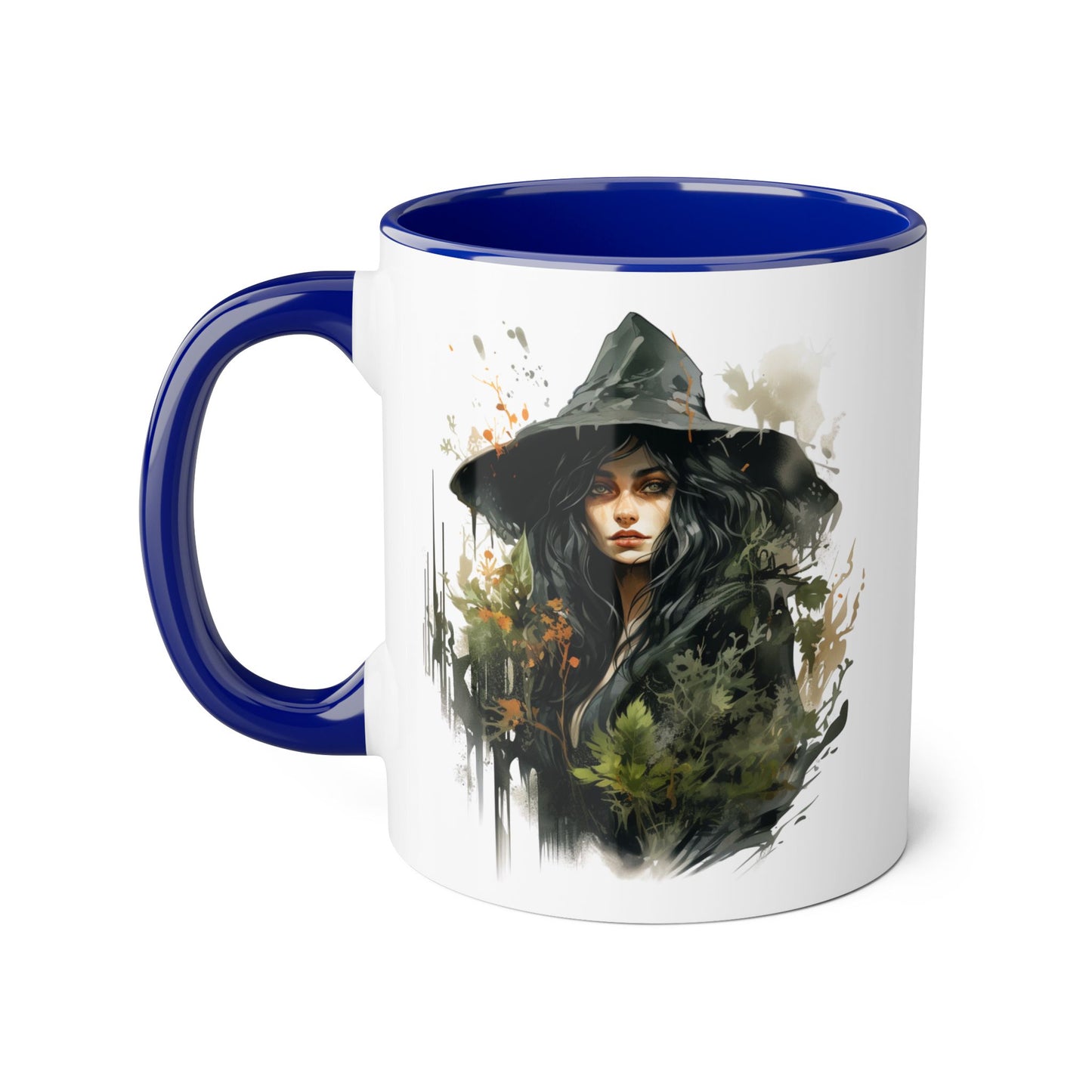 Witchy Vibes Accent Mug - 11oz Coffee Cup with Enchanting Caffeine Design