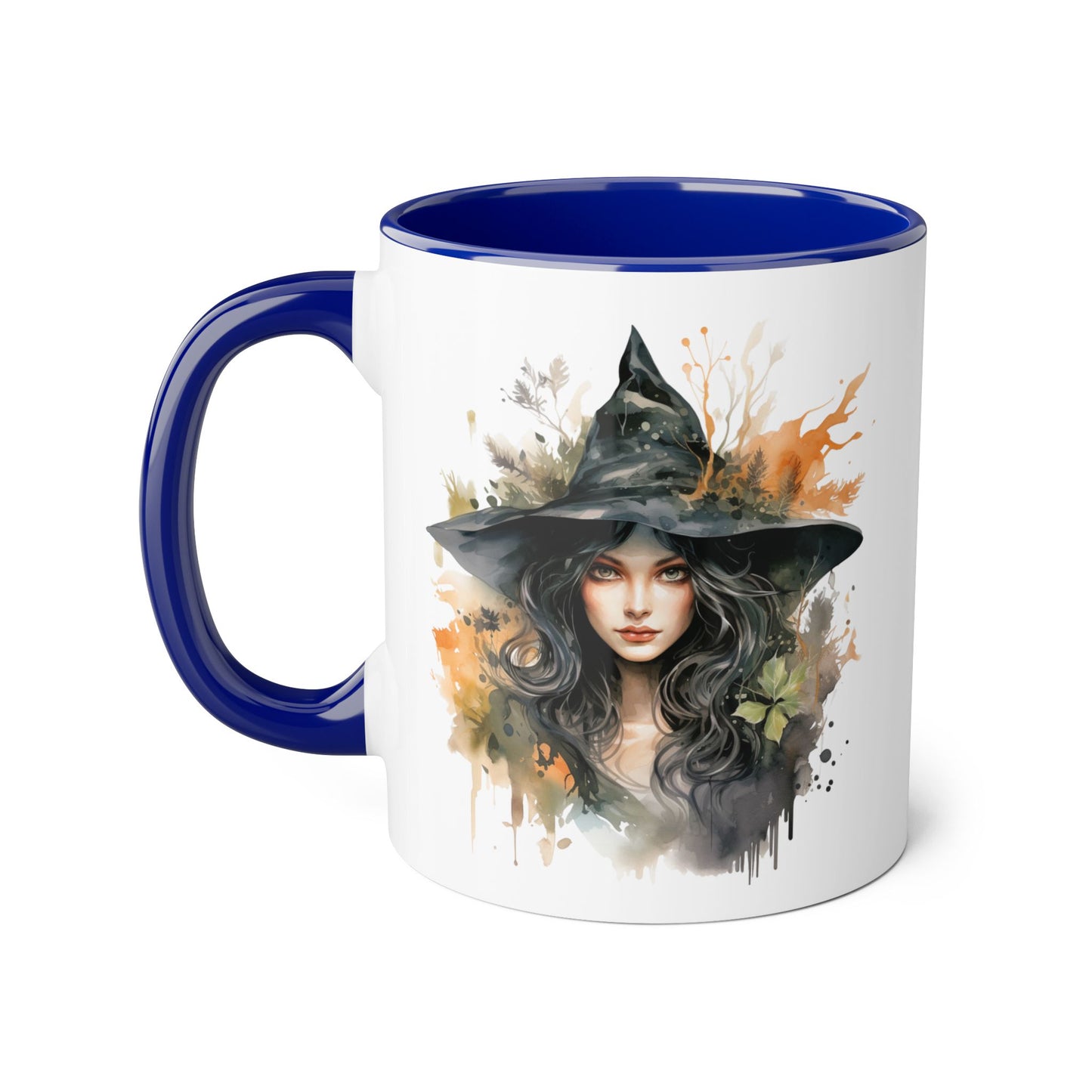 Witchy Vibes Accent Mug - 11oz Coffee Cup with Enchanting Caffeine Design