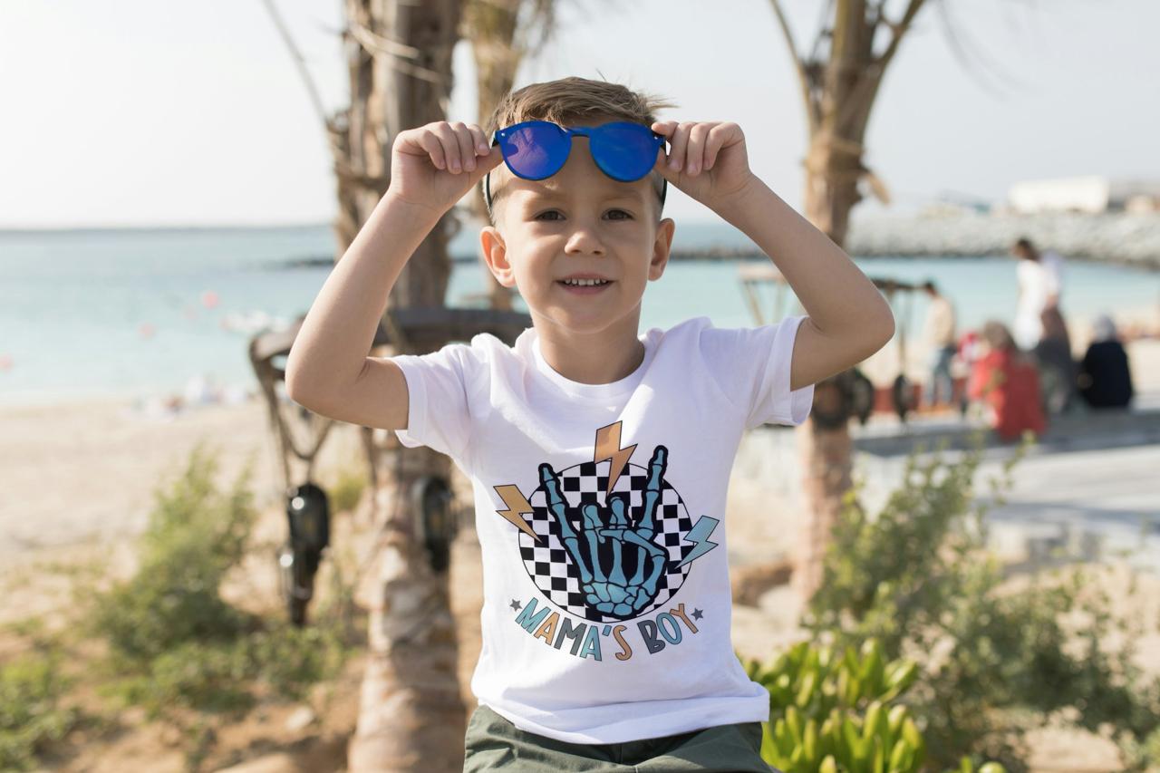 Childrens Mamas Boy T-Shirt