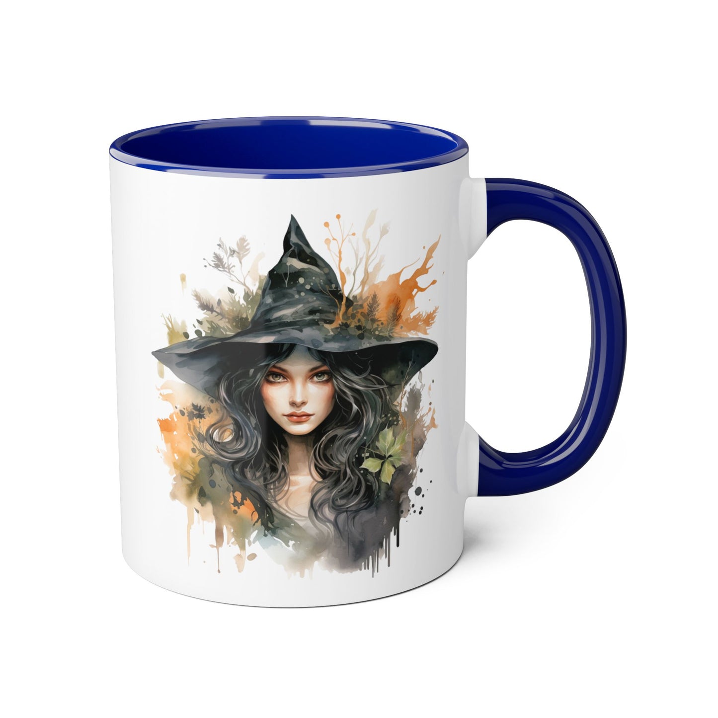 Witchy Vibes Accent Mug - 11oz Coffee Cup with Enchanting Caffeine Design
