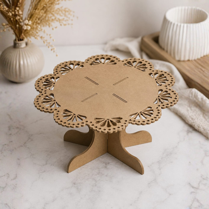 Laser Cut MDF Cupcake &amp; Dessert Stand.