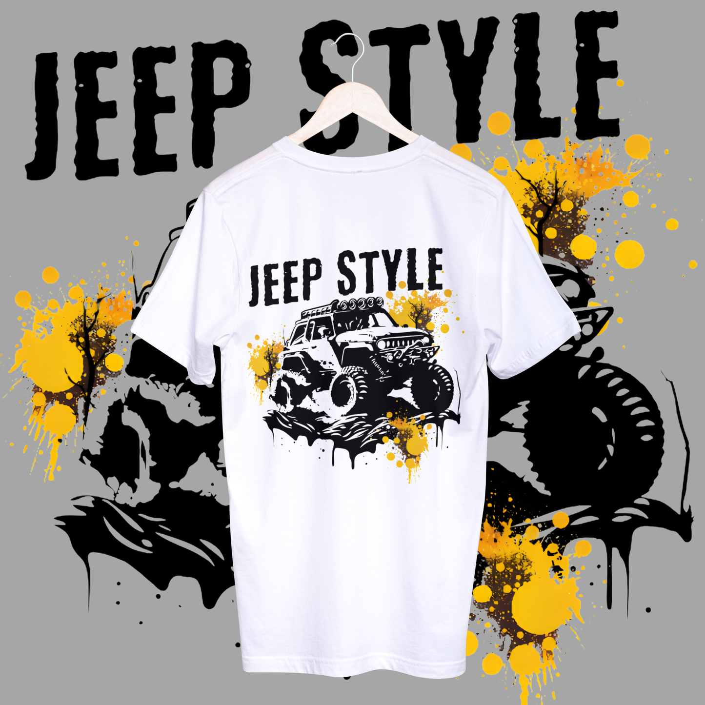 Men's jeep style T-shirt