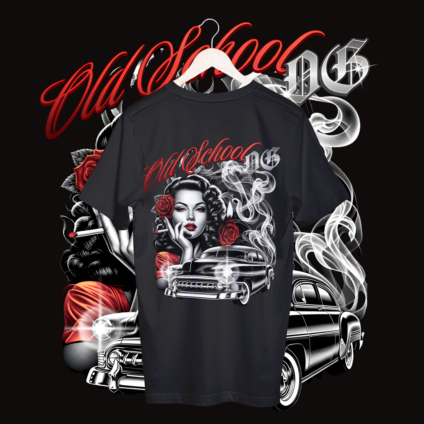 Men's old school T-shirt