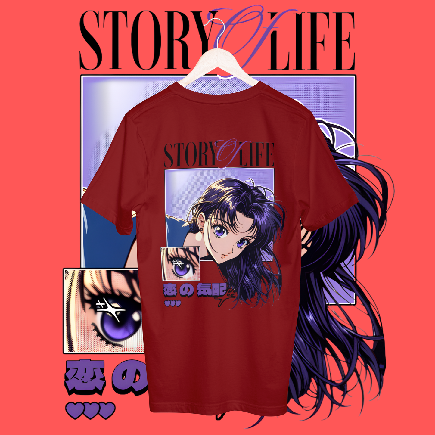 Women's story of life T-shirt