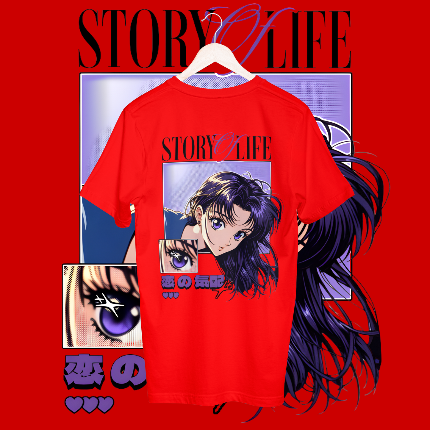 Women's story of life T-shirt