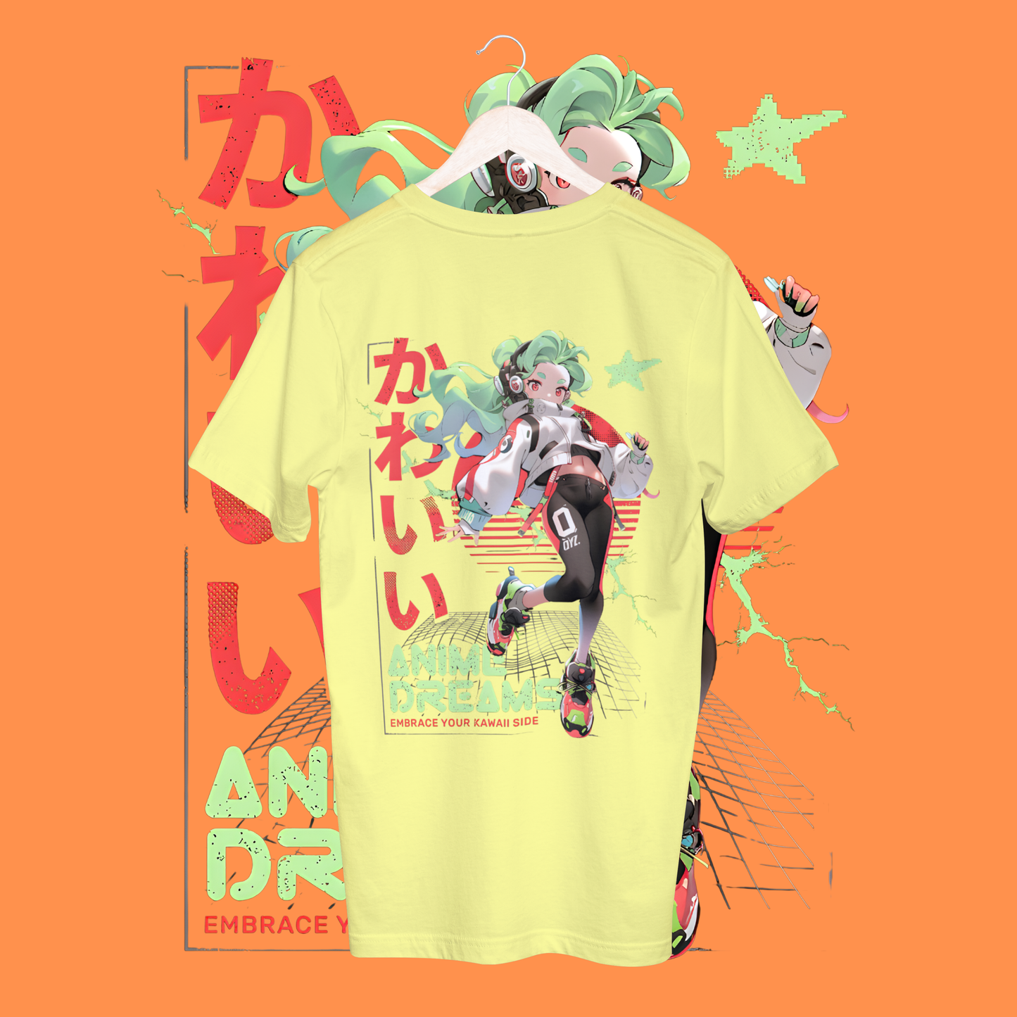 Women's anime T-shirt