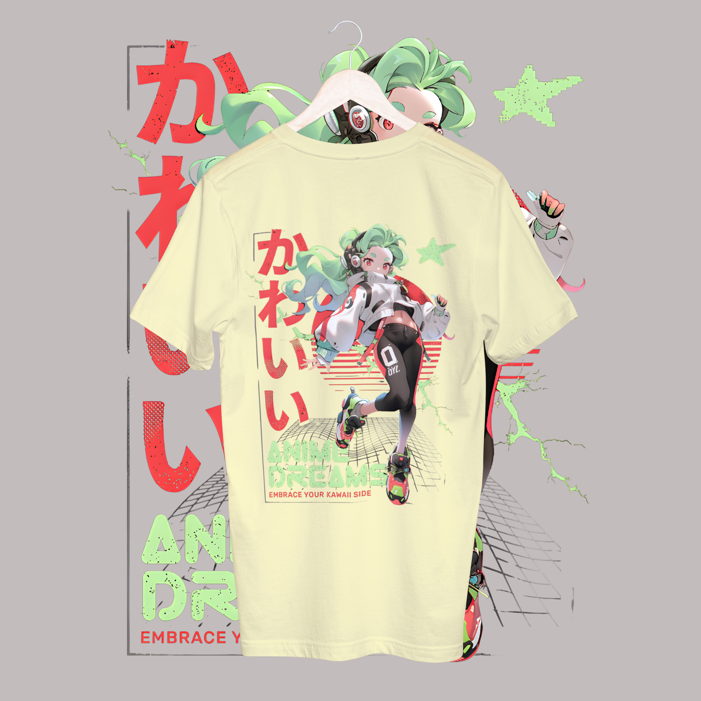 Women's anime T-shirt