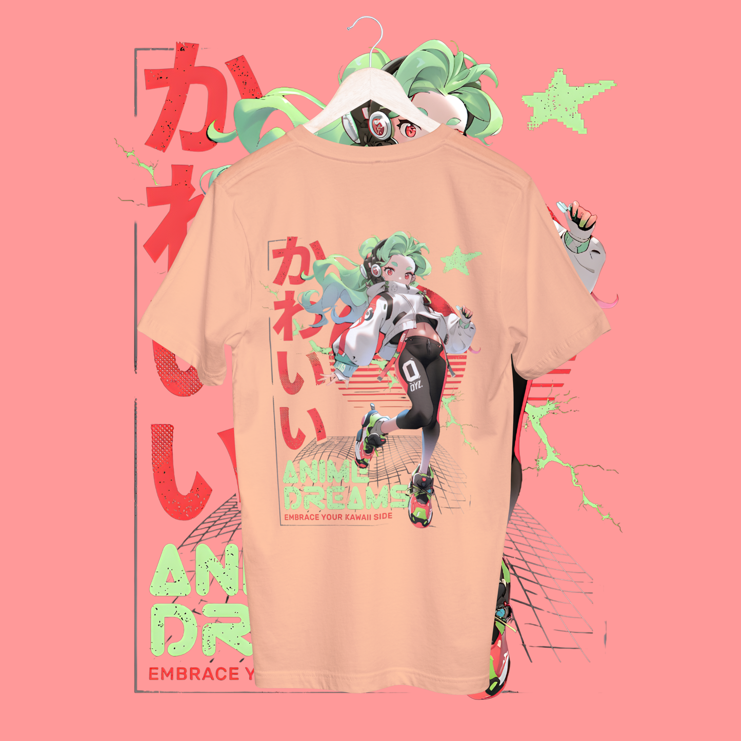 Women's anime T-shirt