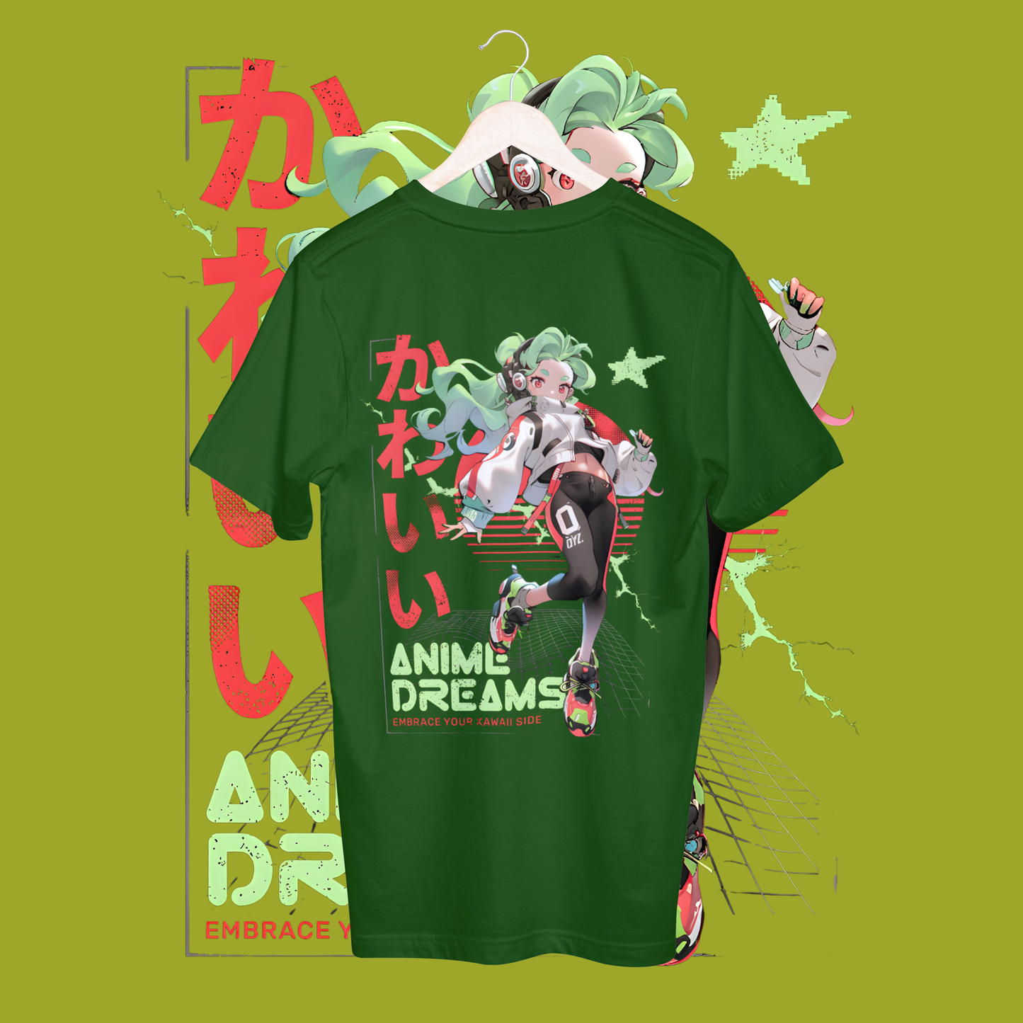 Women's anime T-shirt