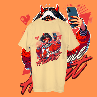Women's devil heart T-shirt