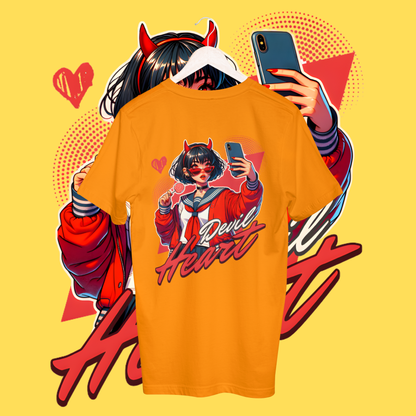 Women's devil heart T-shirt