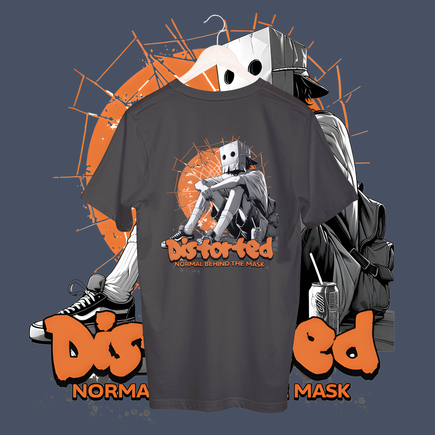 Women's distorted T-shirt