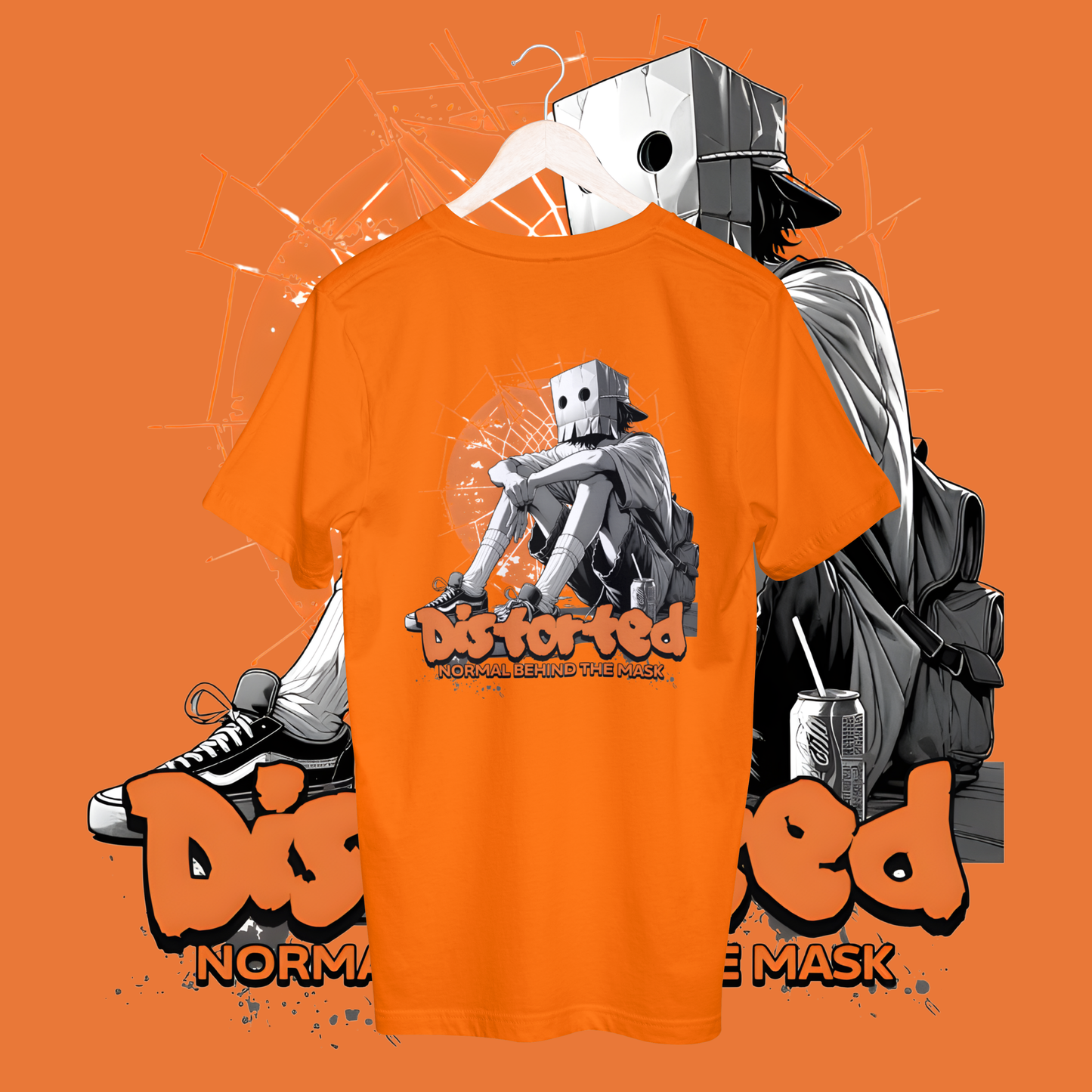 Women's distorted T-shirt