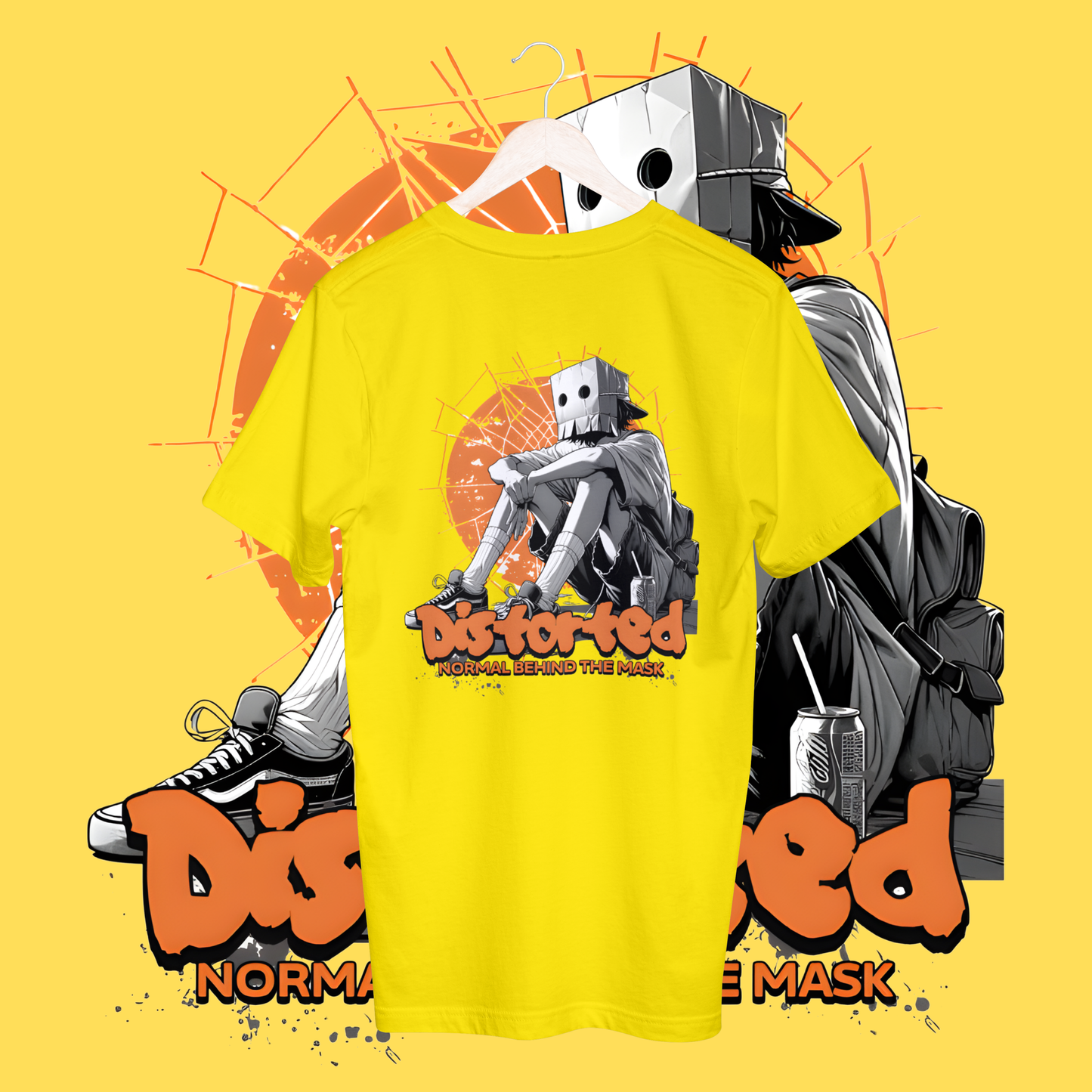 Women's distorted T-shirt