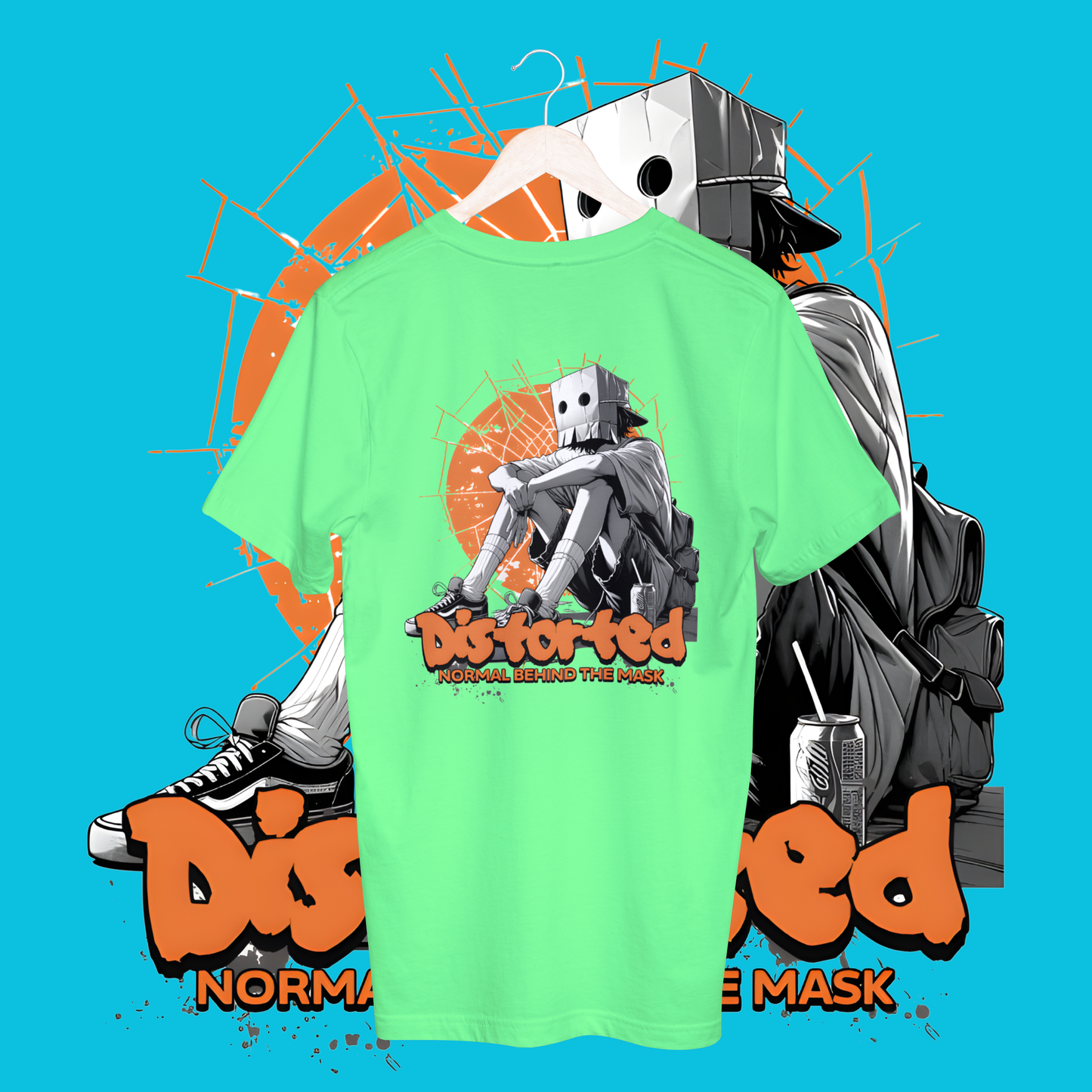 Women's distorted T-shirt