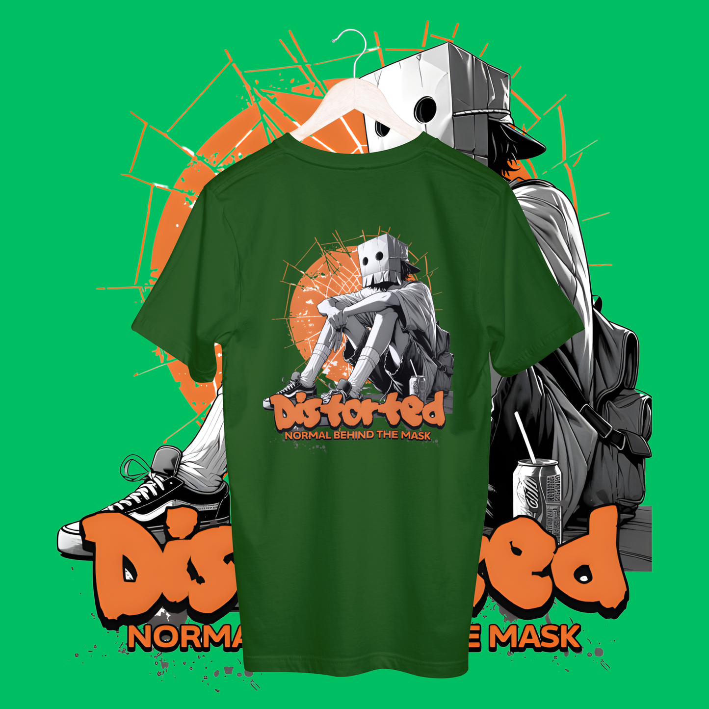 Women's distorted T-shirt