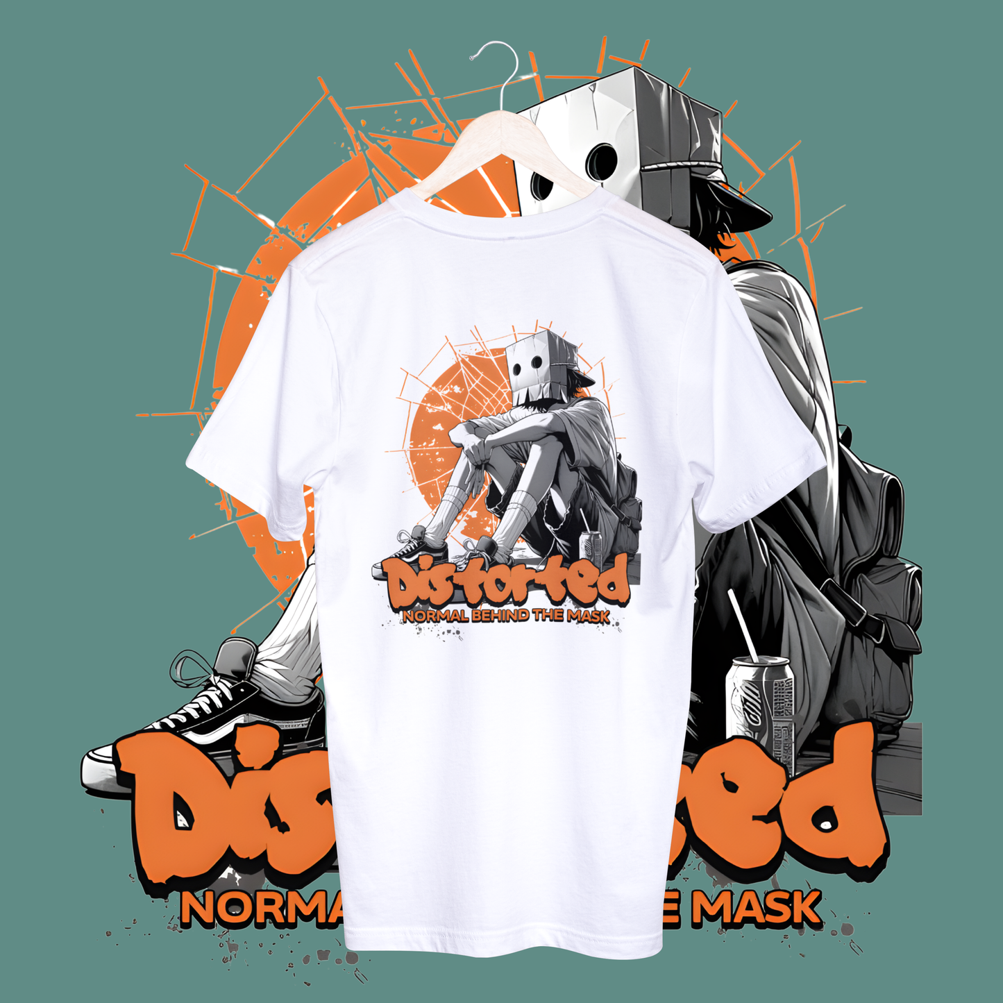 Women's distorted T-shirt