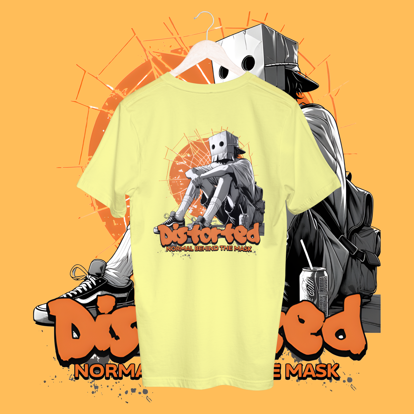 Women's distorted T-shirt