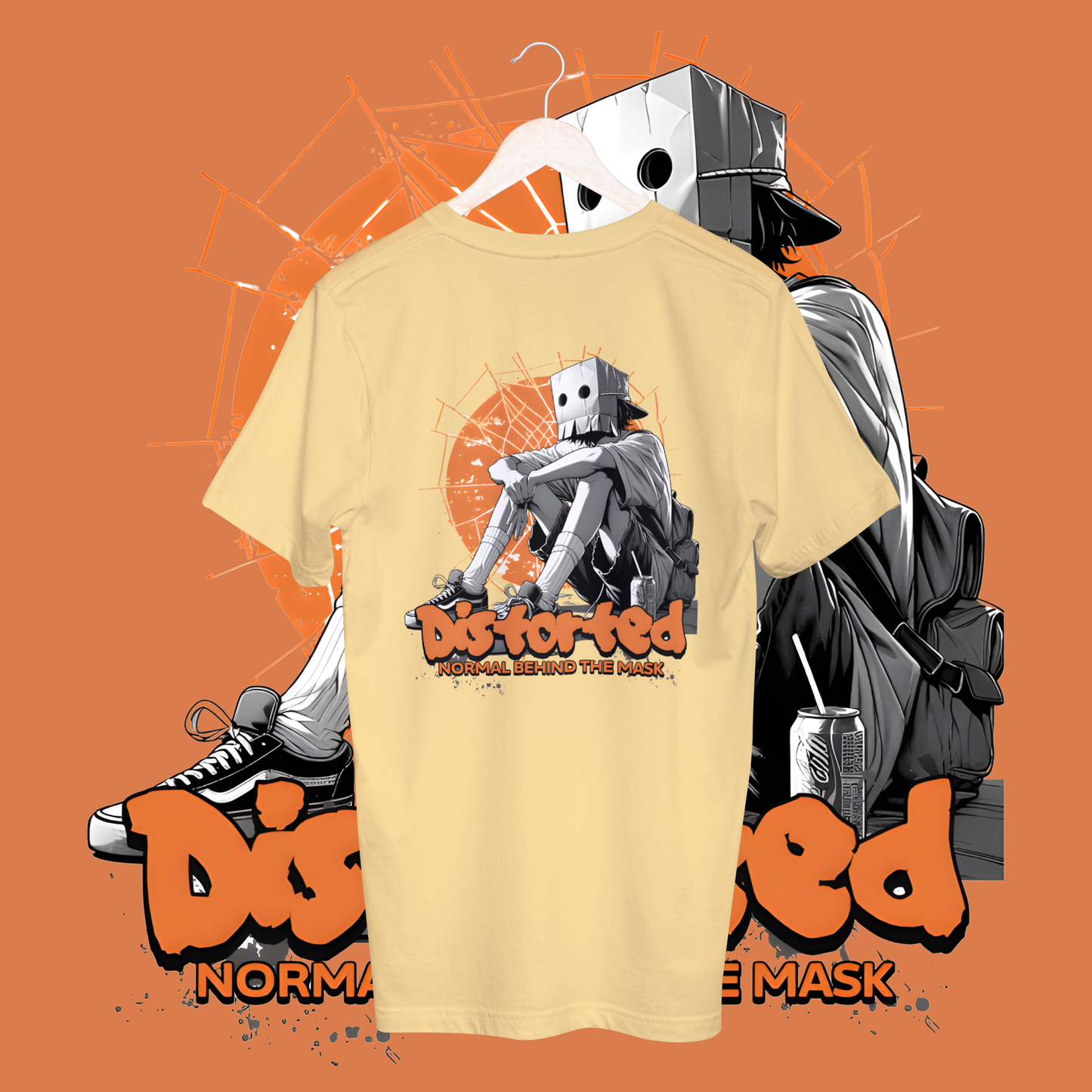 Women's distorted T-shirt