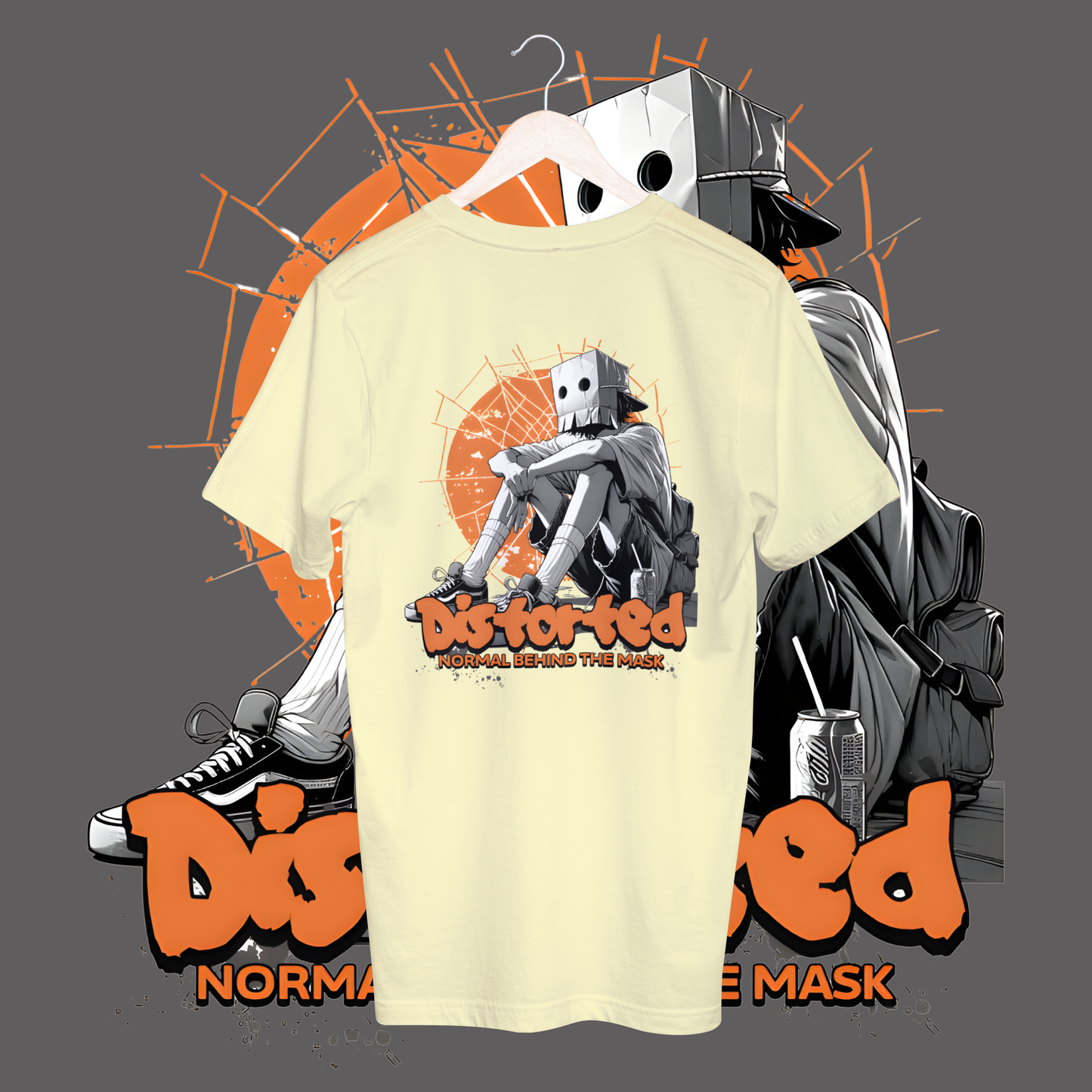 Women's distorted T-shirt