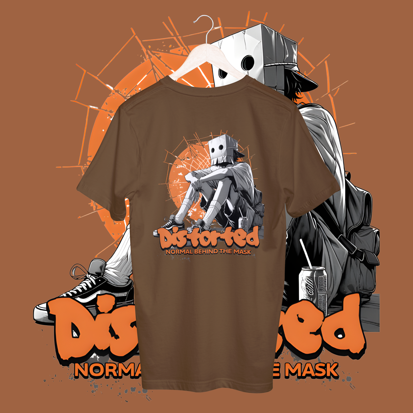 Women's distorted T-shirt