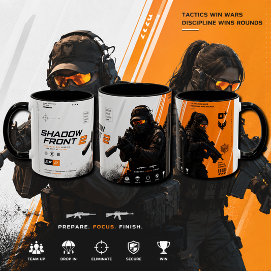 "Gaming" two tone mug.
