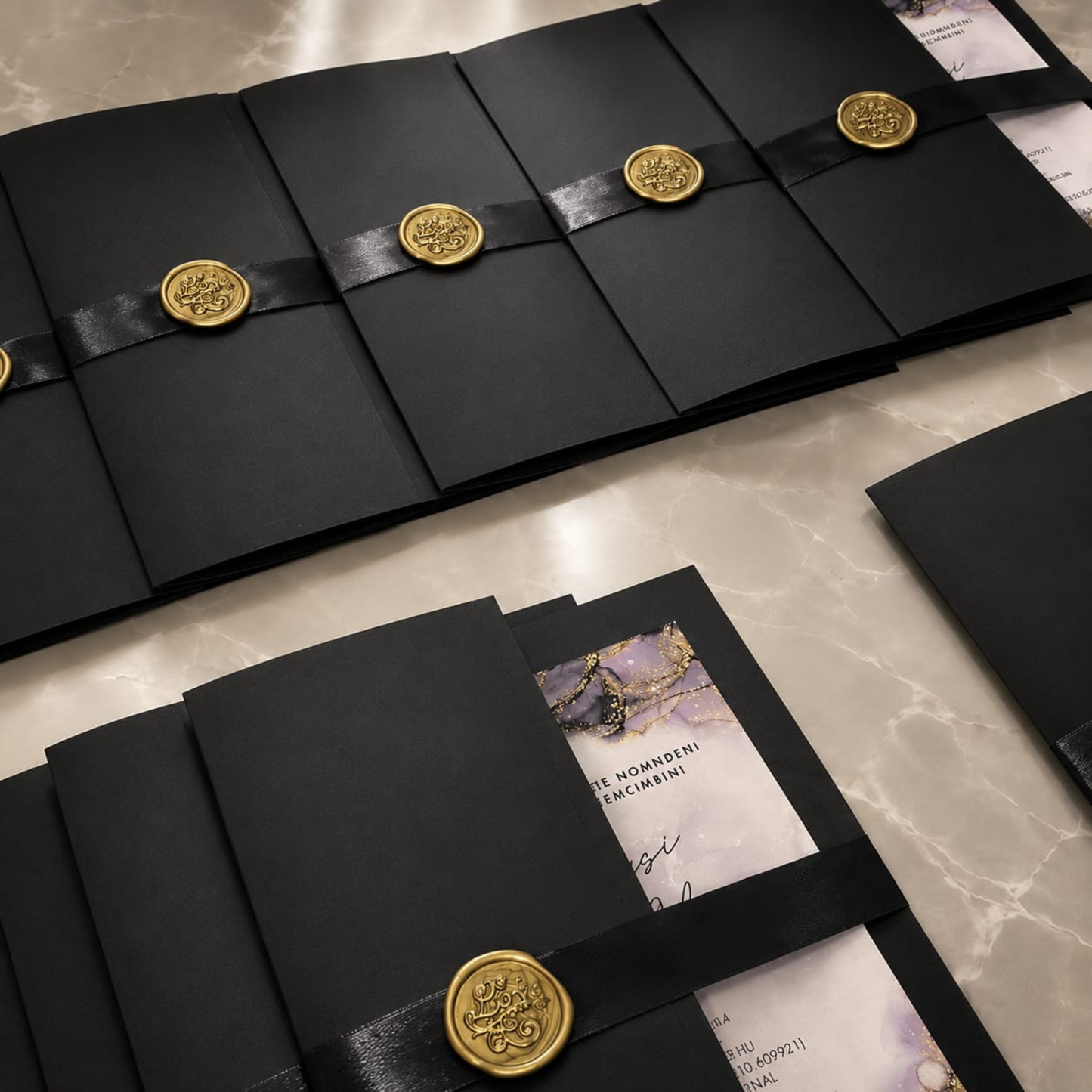 Pocket Sleeve Wedding Invitation.
