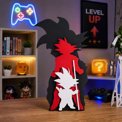 Custom Layered Character Wall Art.