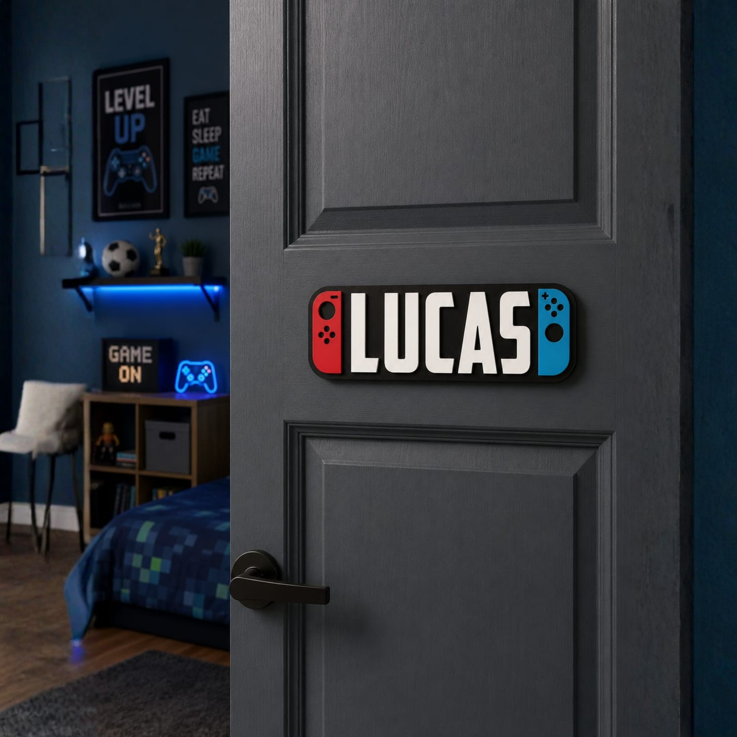 Personalized Gaming Room Name Sign.