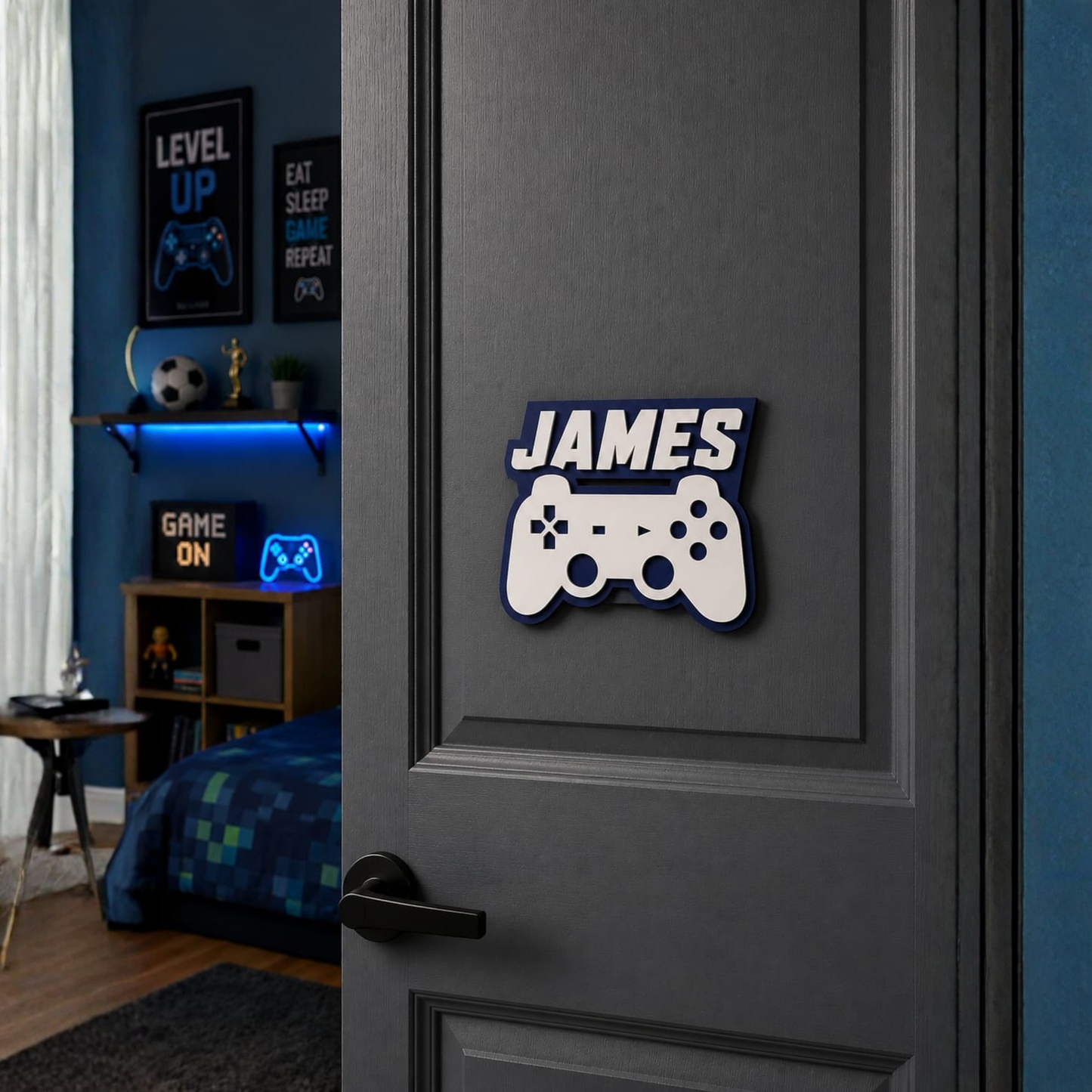 Personalized Gaming Room Name Sign.