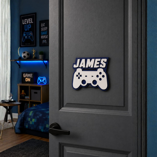 Personalized Gaming Room Name Sign.