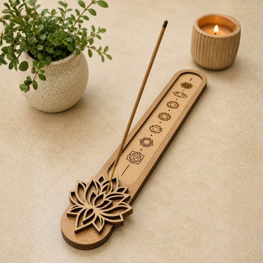 Laser Cut Incense Holder.