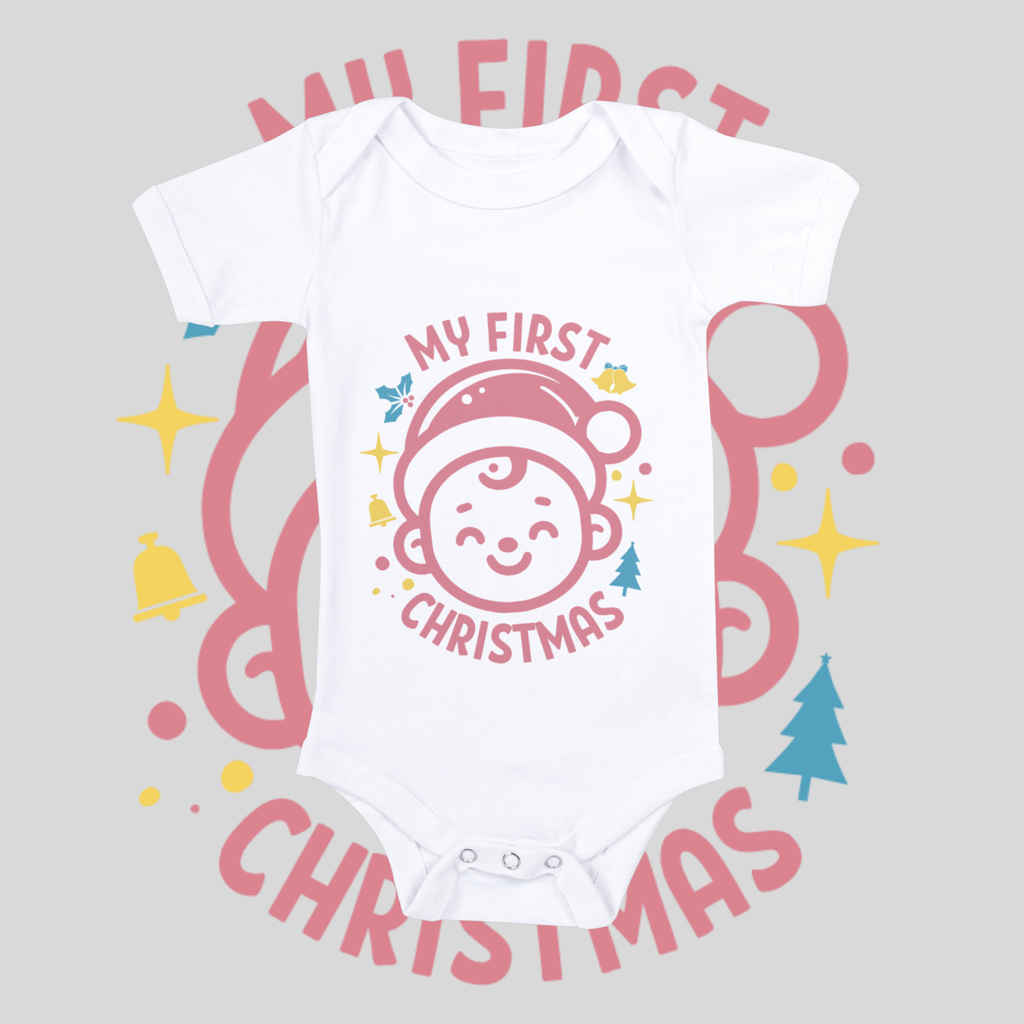 "My first Christmas" baby grow.