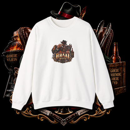 Men's "braai mafia" sweater.