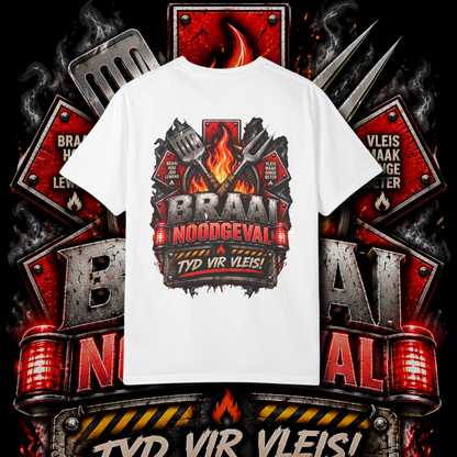 Men's "braai crew" t-shirt.