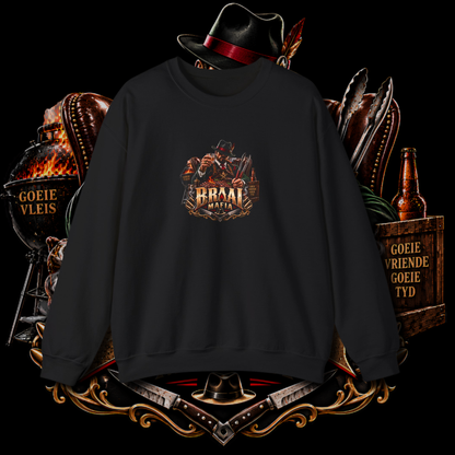 Men's "braai mafia" sweater.