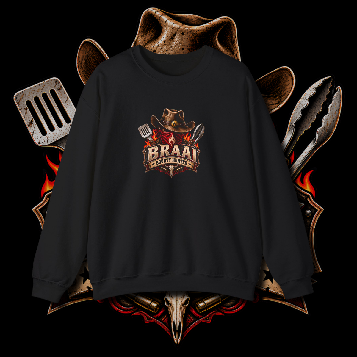 Men's "braai bounty hunter".