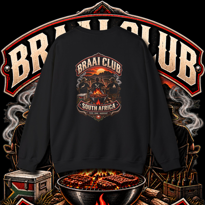 Men's "braai division" sweater.