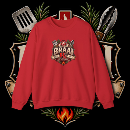 Men's "braai apteek" sweater.