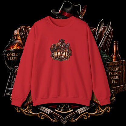 Men's "braai mafia" sweater.
