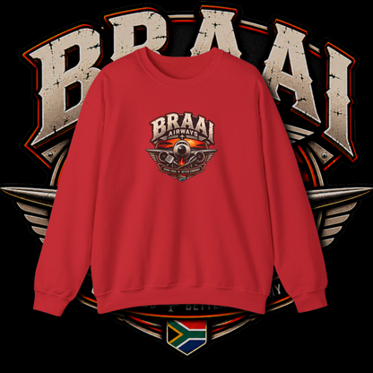 Men's "braai airways" sweater.
