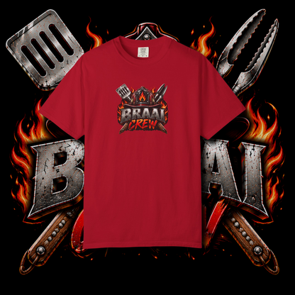 Men's "braai crew" t-shirt.