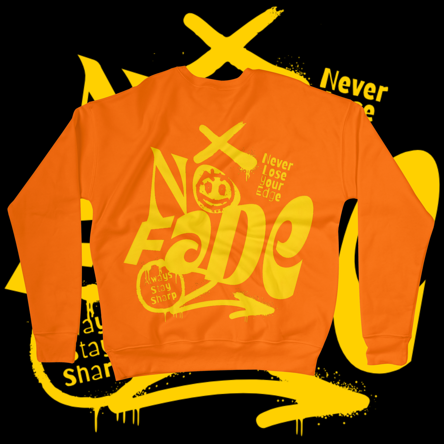Men's "fade" sweatshirt.