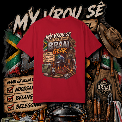 Men's "braai gear" t-shirt.