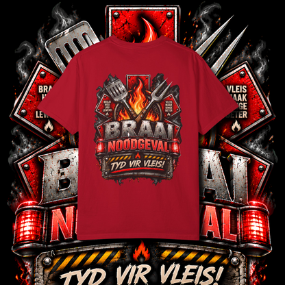 Men's "braai crew" t-shirt.