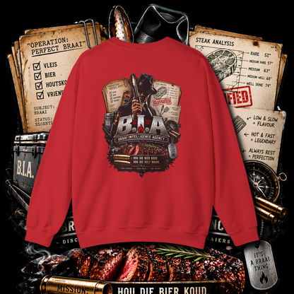 Men's "agent of the braai" sweater.