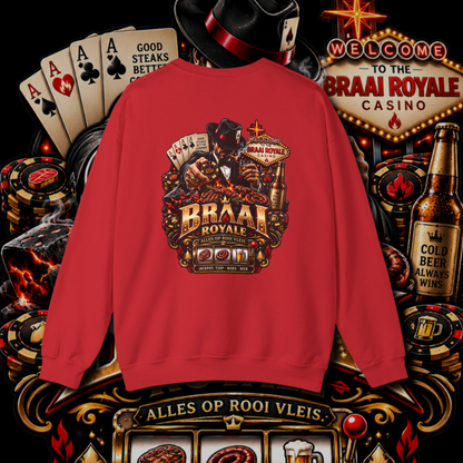 Men's "braai royal" sweater.