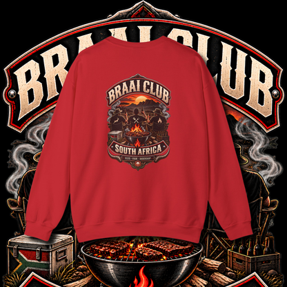 Men's "braai division" sweater.
