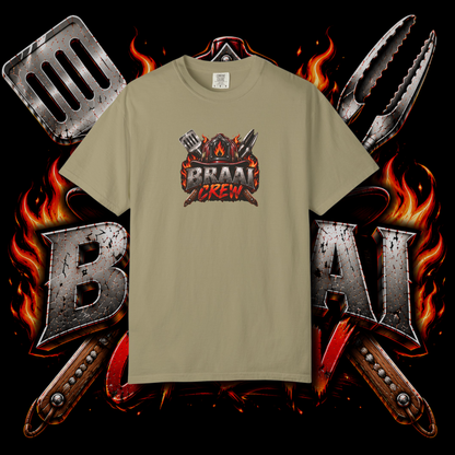 Men's "braai crew" t-shirt.